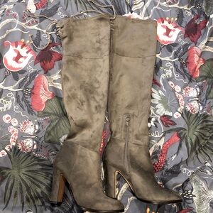 Vince Camuto Suede over the knee boots 8.5